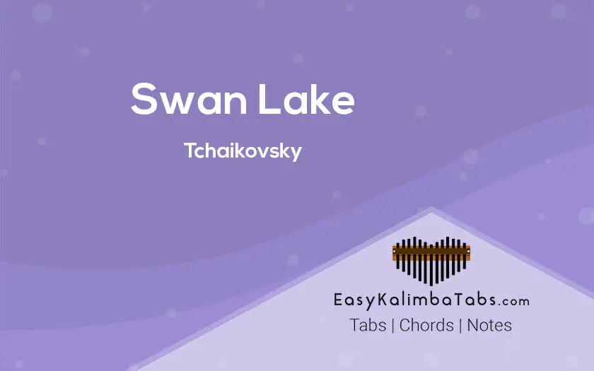Swan Lake Kalimba Tabs
