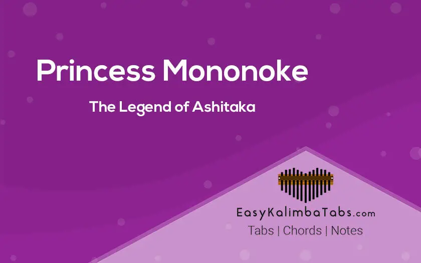 Princess Mononoke Kalimba Tabs and Chords