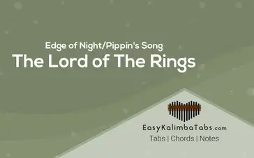 Lord of the Rings – Easy Kalimba